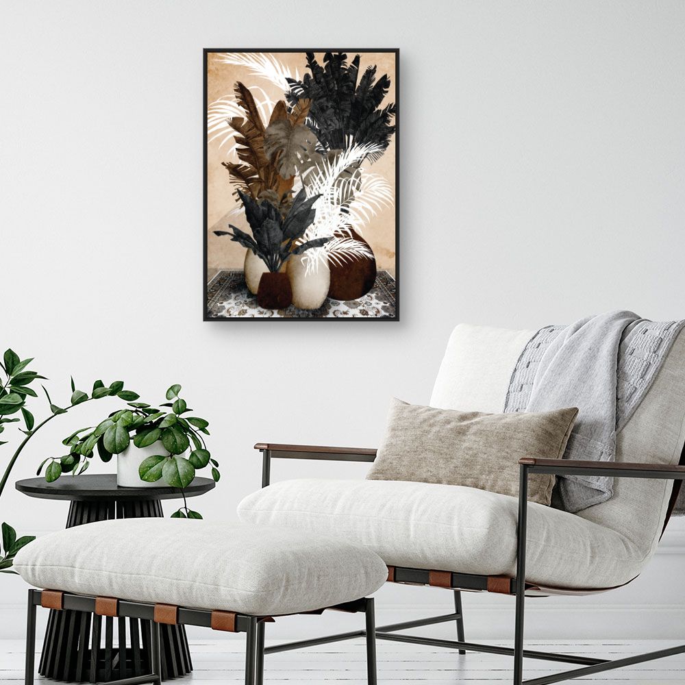 Tableau Feuillage exotique
