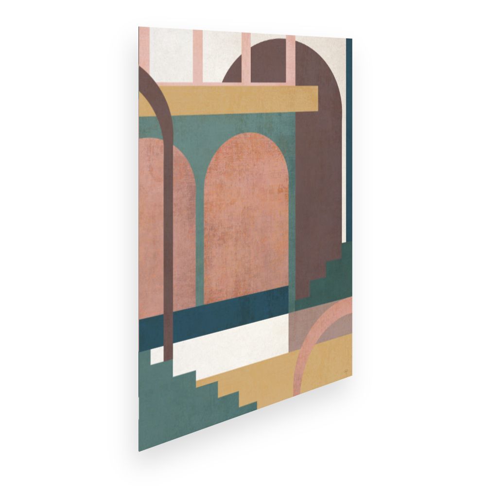 Affiche Arches géométriques