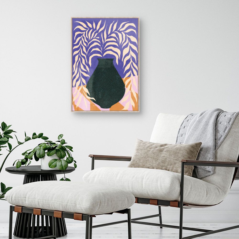 Tableau Pot abstrait élégant
