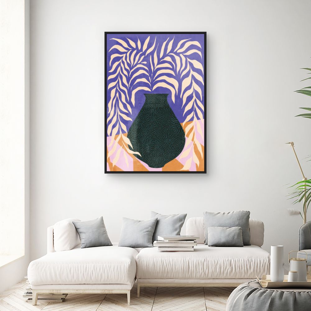 Tableau Pot abstrait élégant