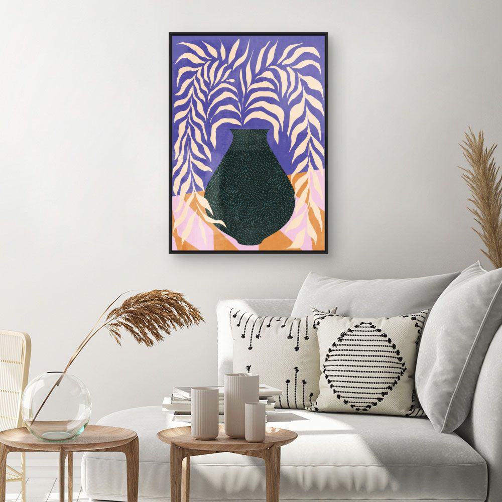 Tableau Pot abstrait élégant