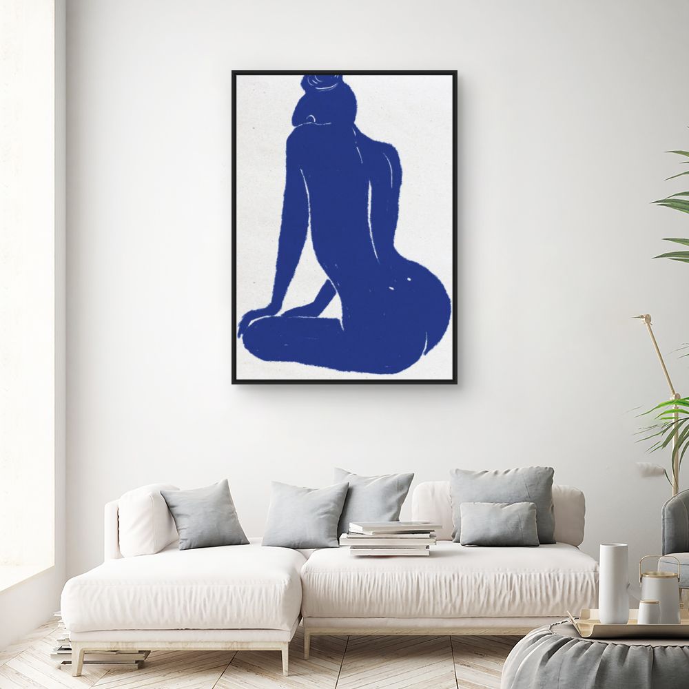 Tableau Silhouette féminine élégante