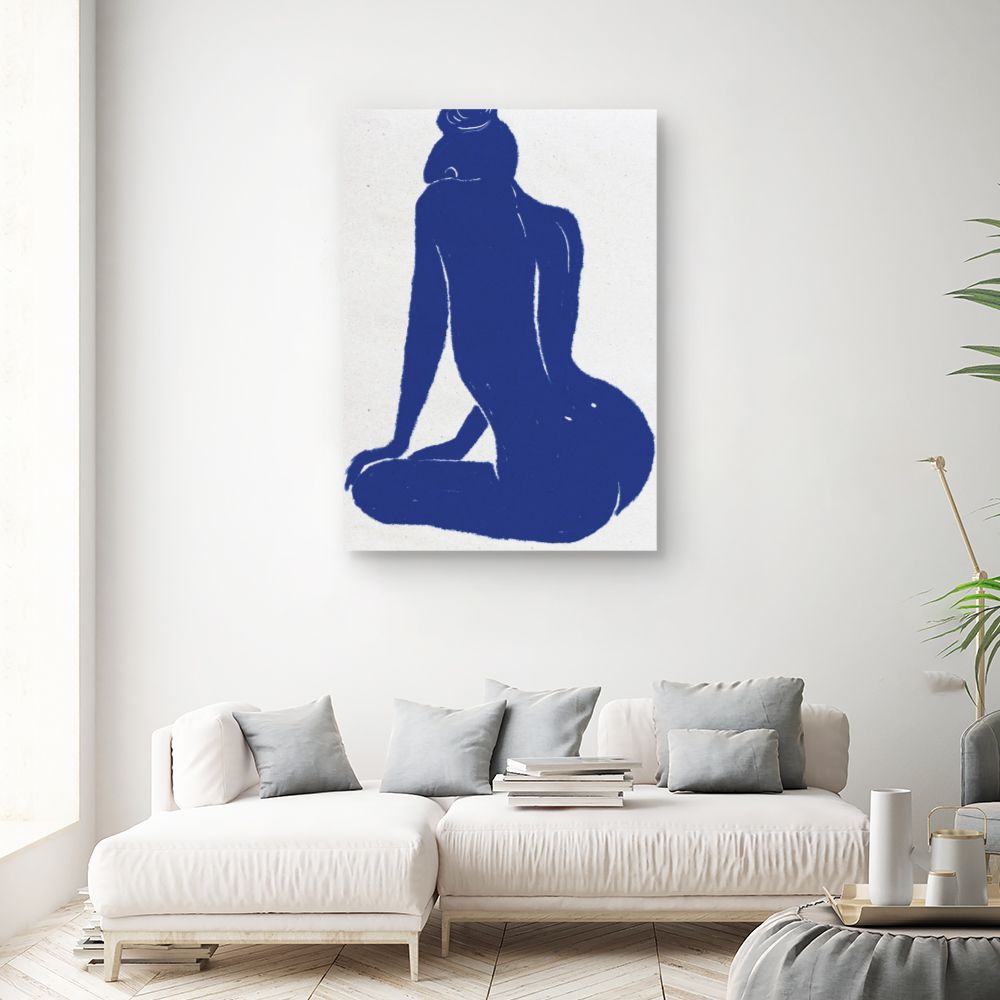 Tableau Silhouette féminine élégante