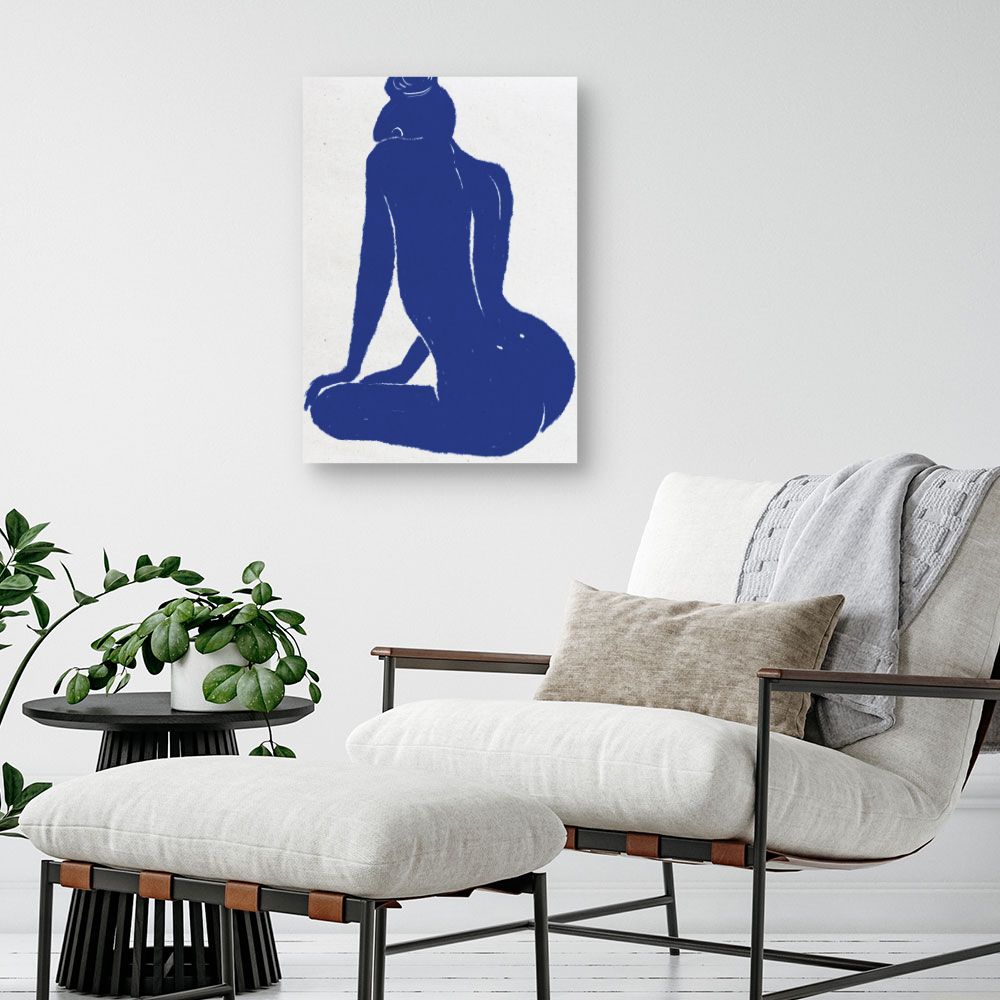 Tableau Silhouette féminine élégante