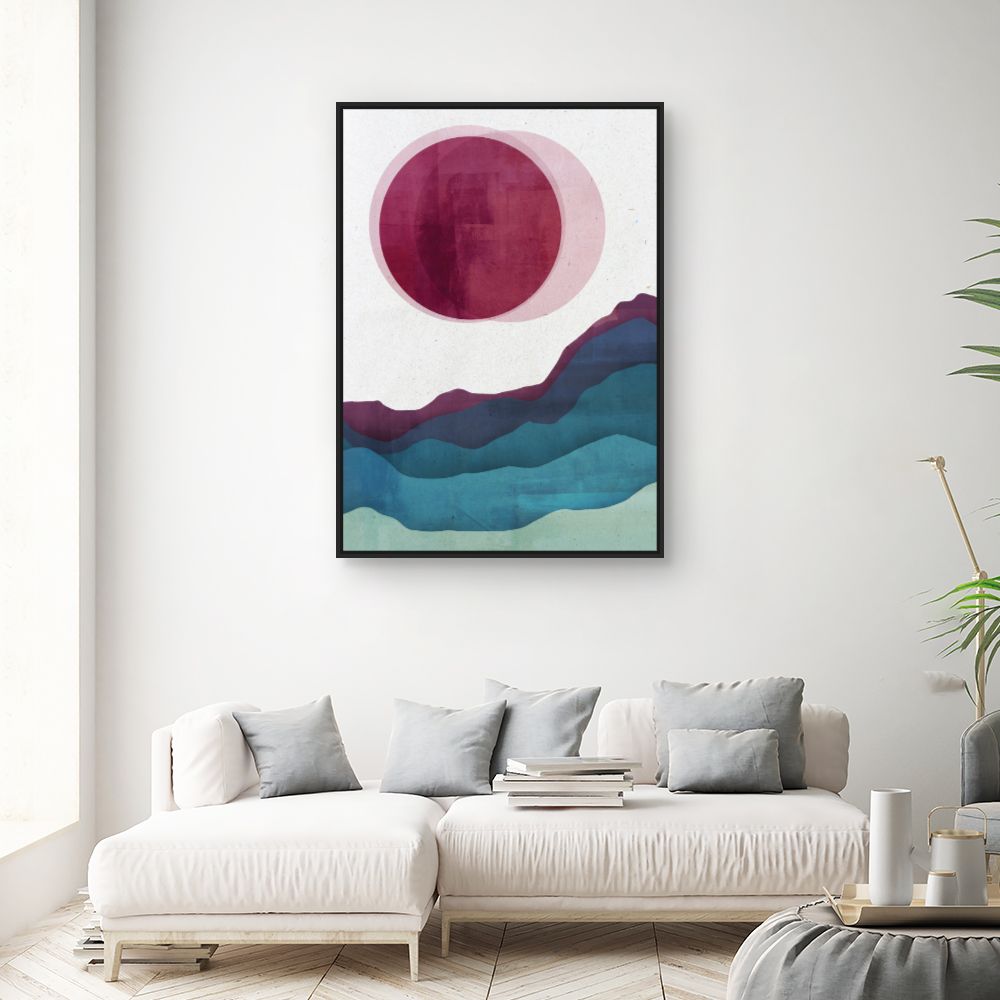 Tableau Paysage abstrait serein