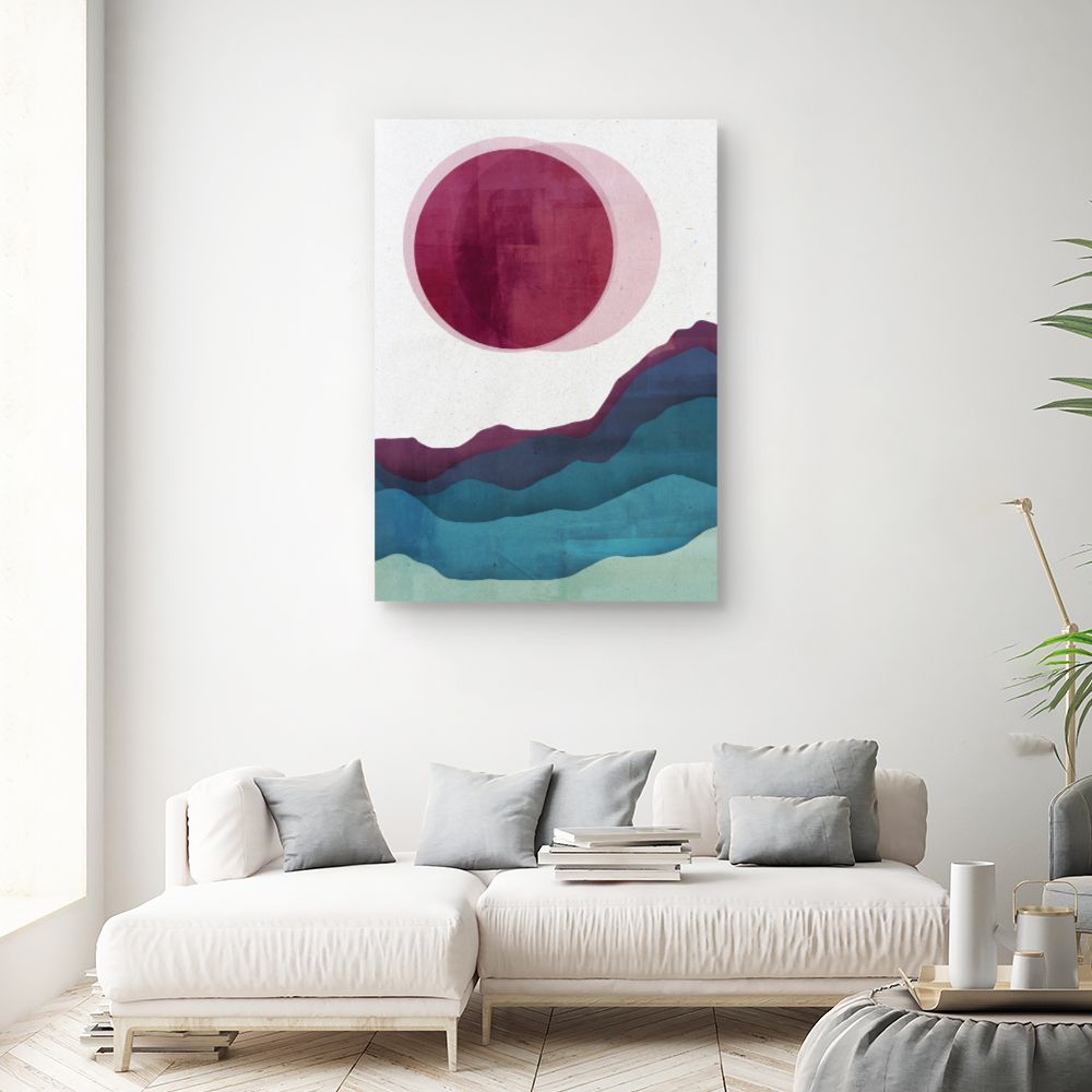 Tableau Paysage abstrait serein