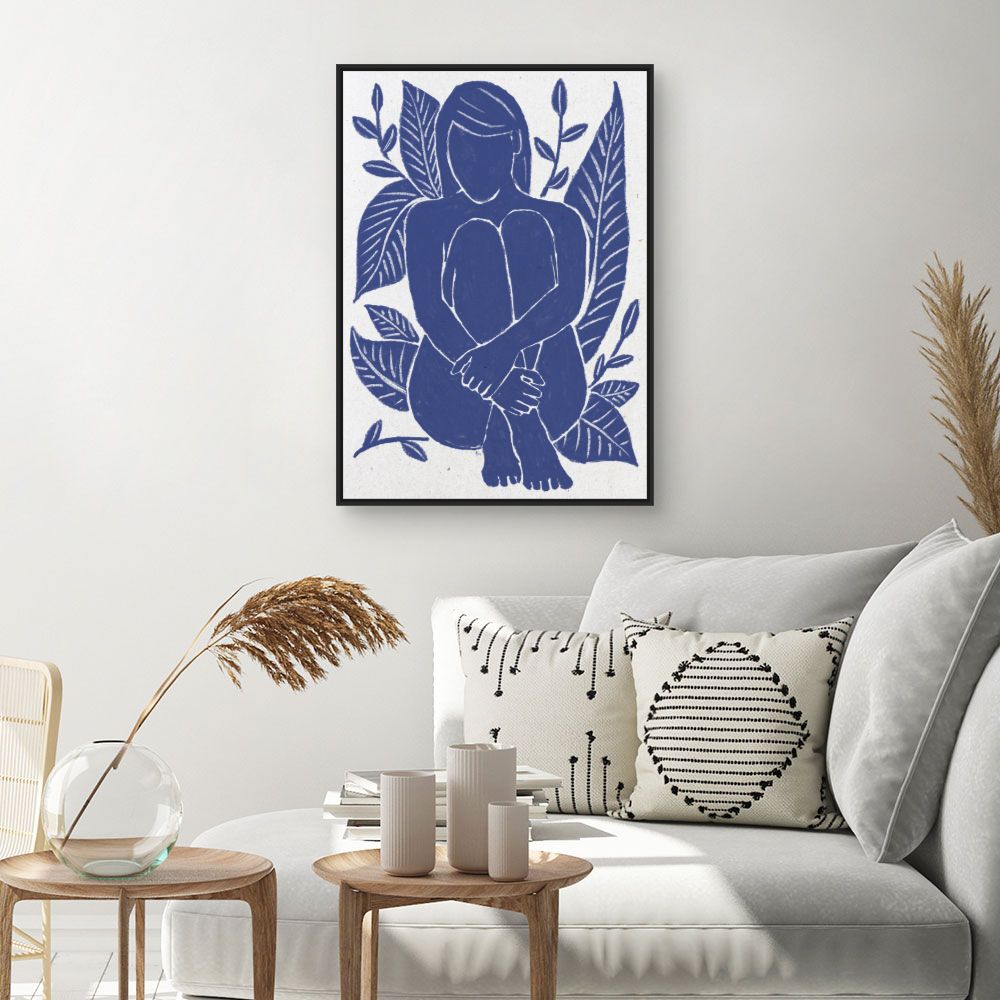 Tableau Silhouette végétale élégante