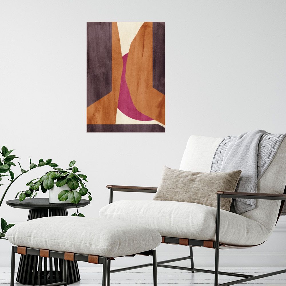 Affiche Formes géométriques élégantes