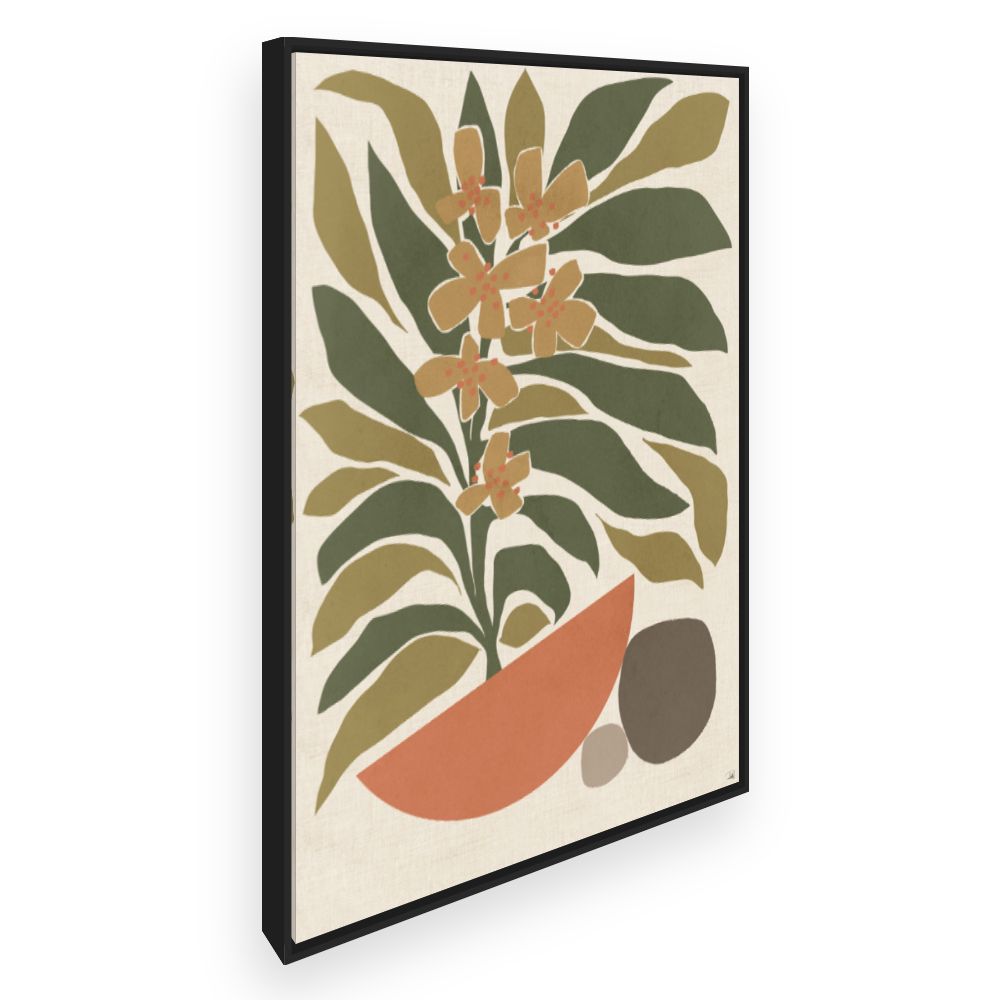 Toile Fleurs modernes