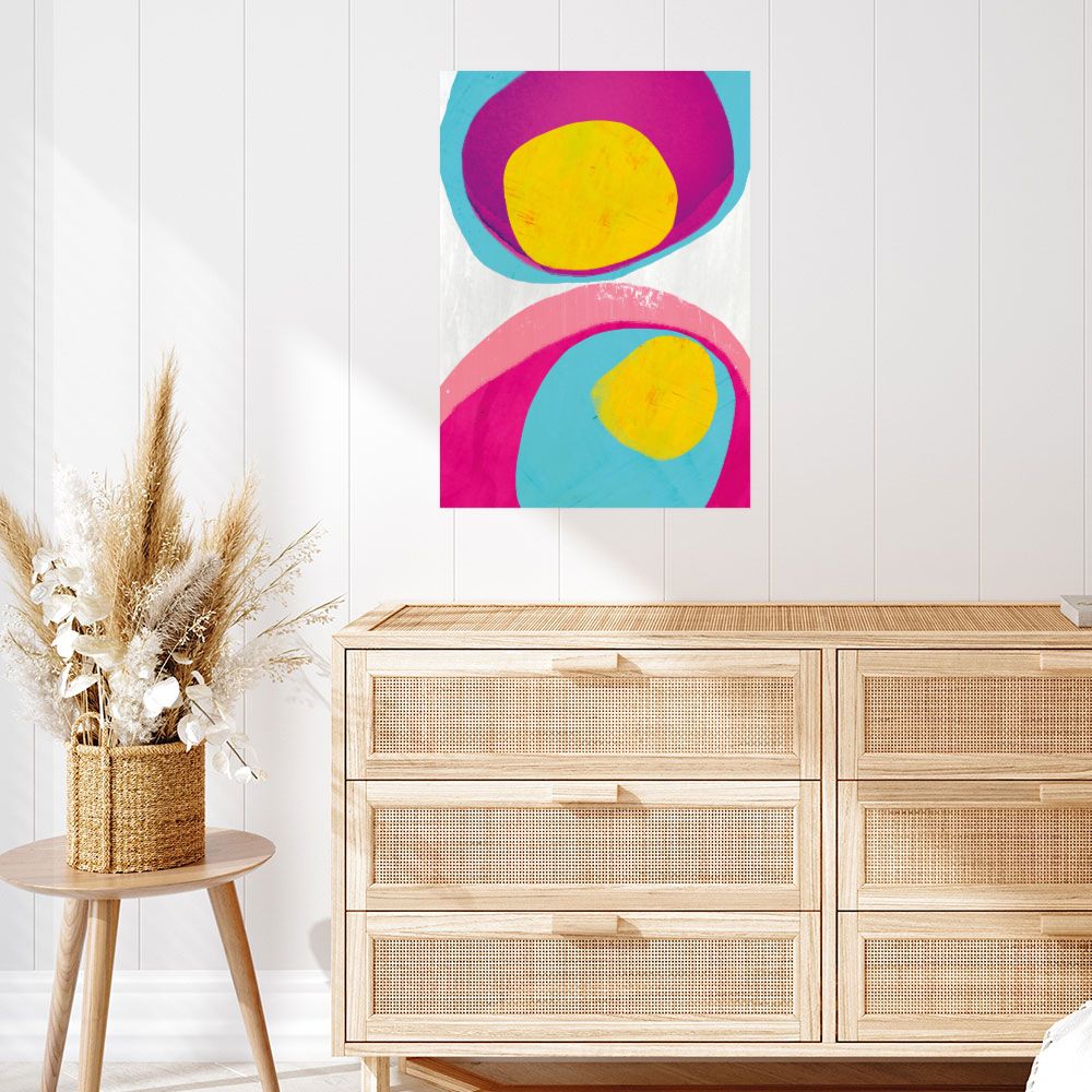 Affiche Cercles vibrants