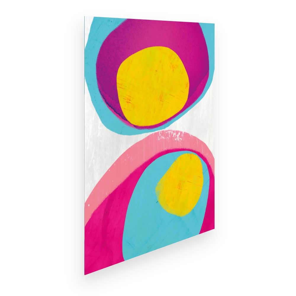 Affiche Cercles vibrants