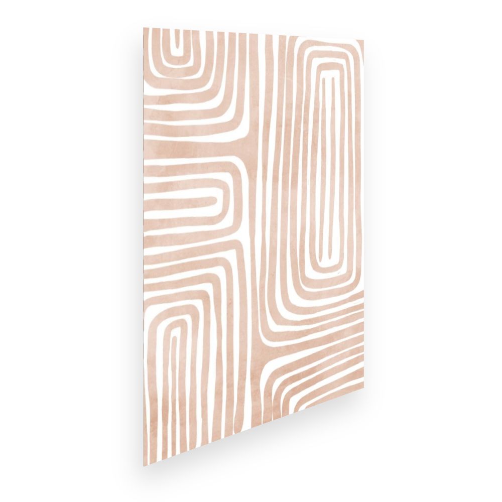 Affiche Lignes organiques