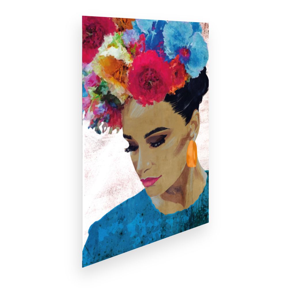 Affiche Fleur exubérante