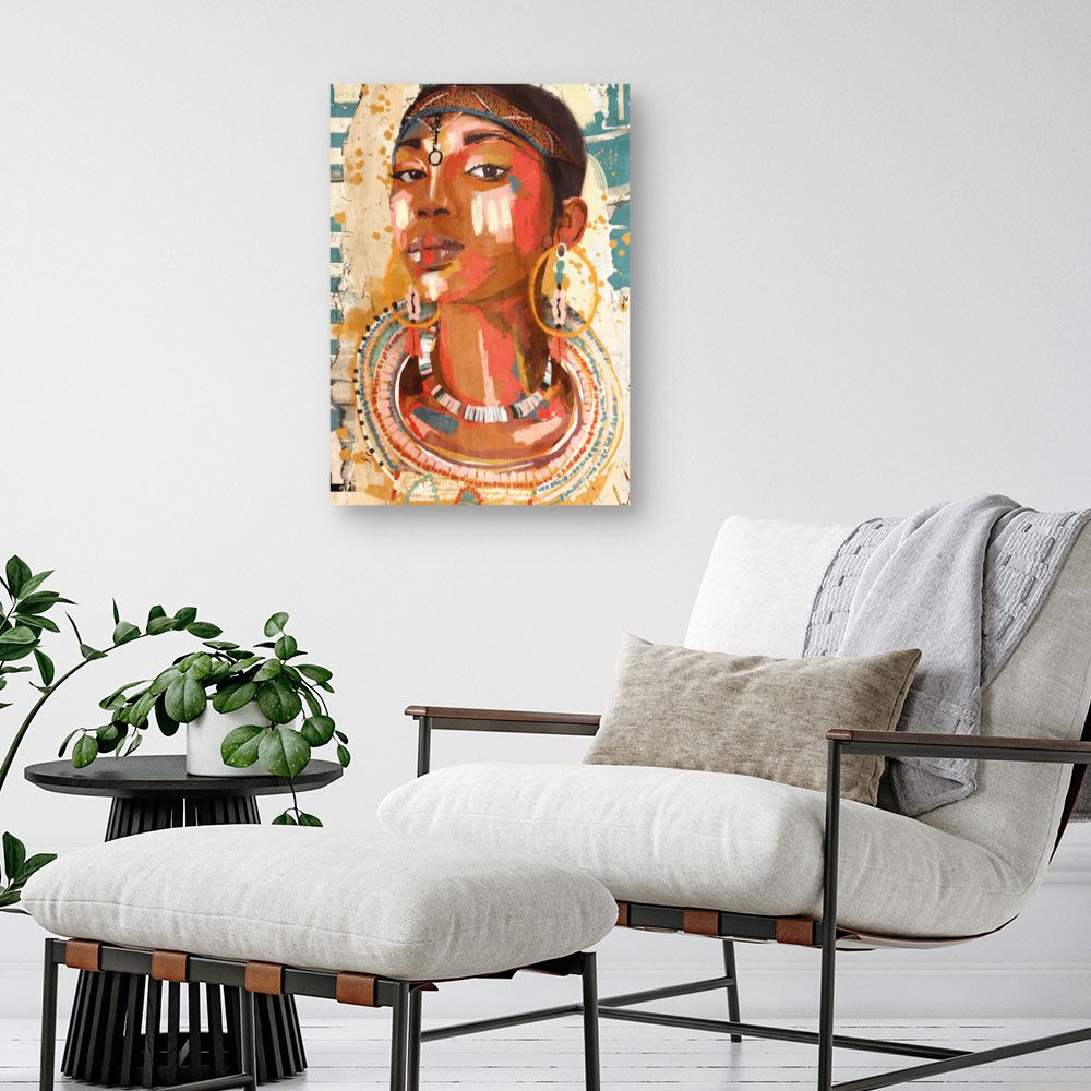 Tableau Portrait vibrant