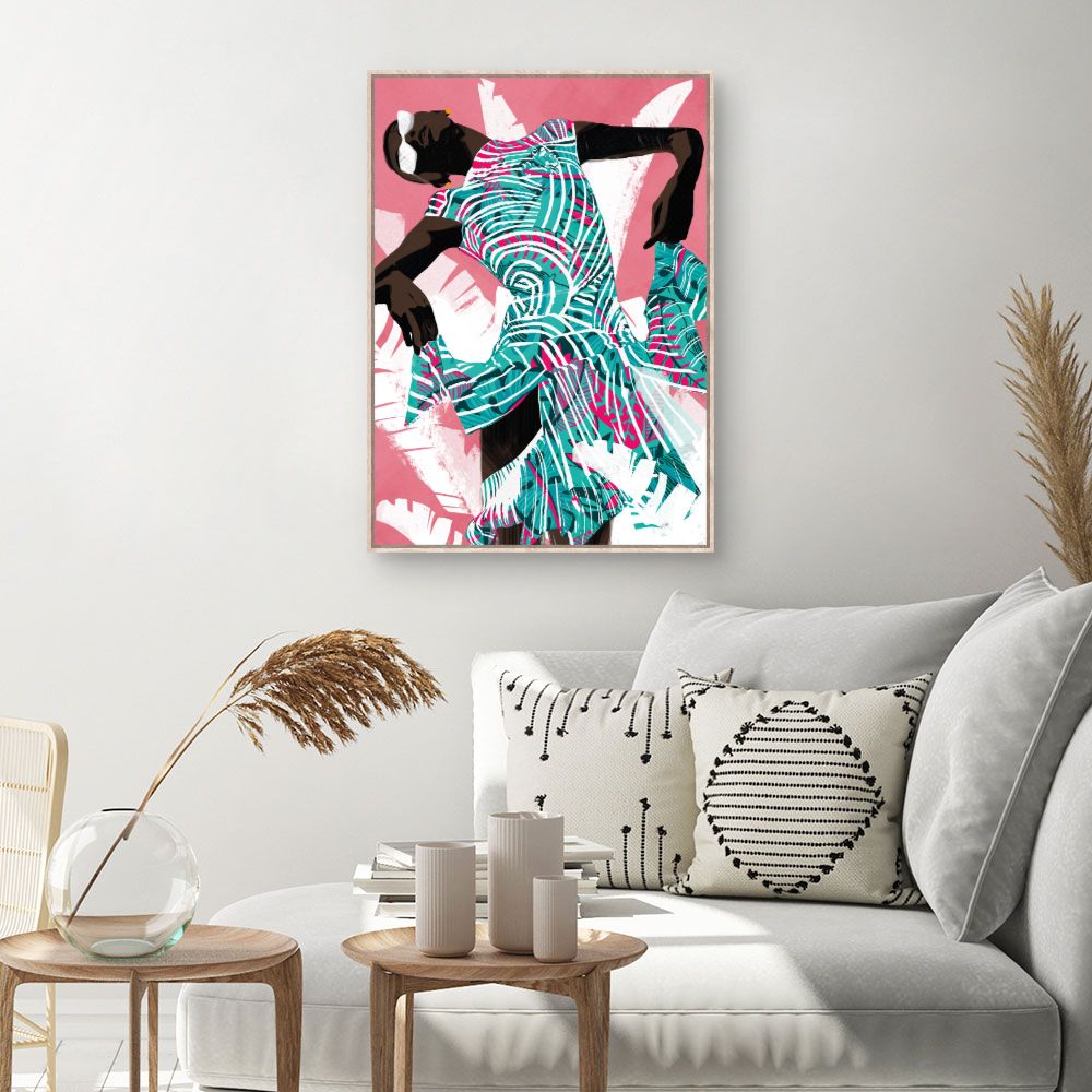 Tableau Danse stylisée dynamique