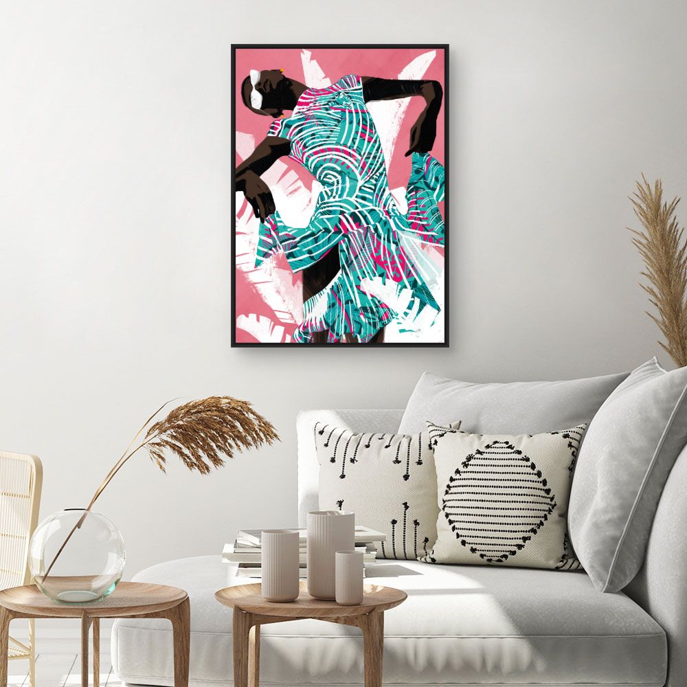 Tableau Danse stylisée dynamique