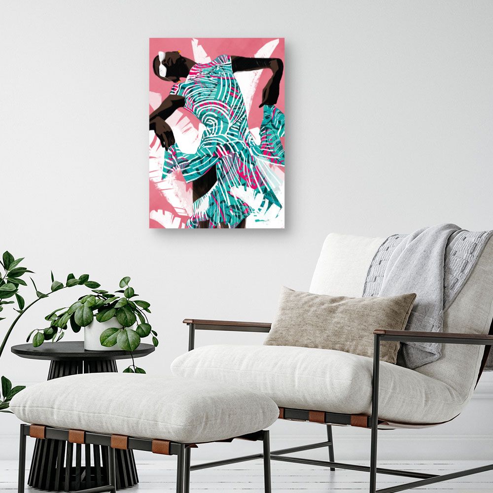 Tableau Danse stylisée dynamique