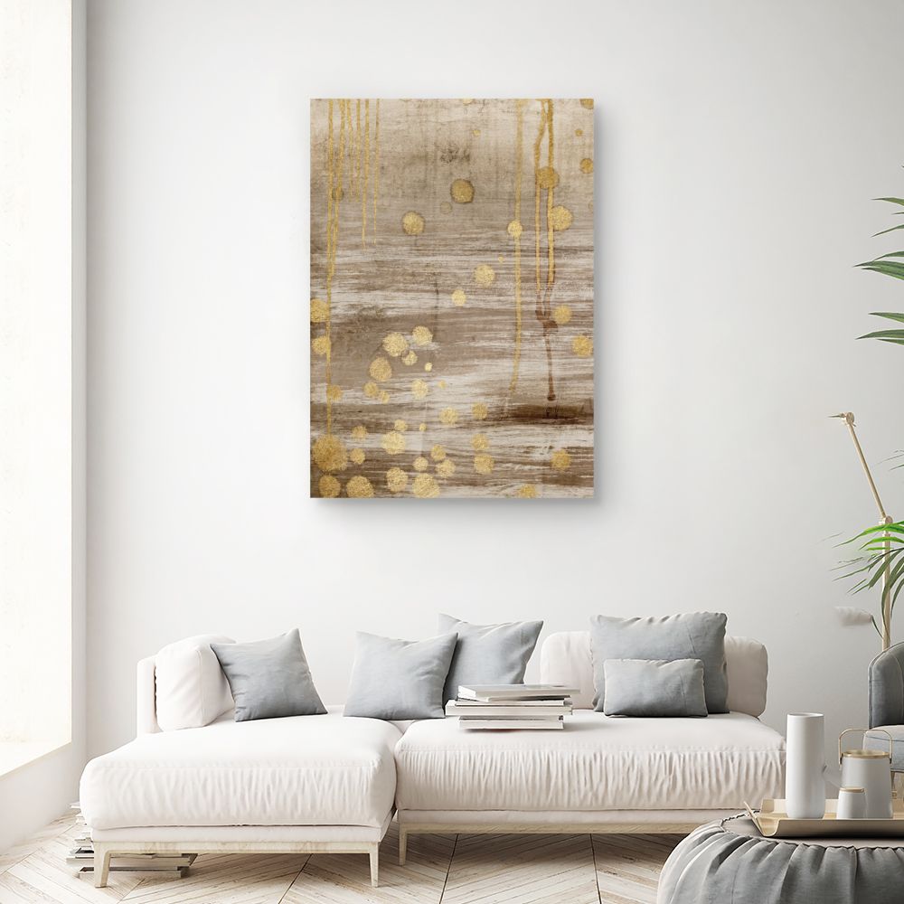 Tableau Éclats dorés artistiques