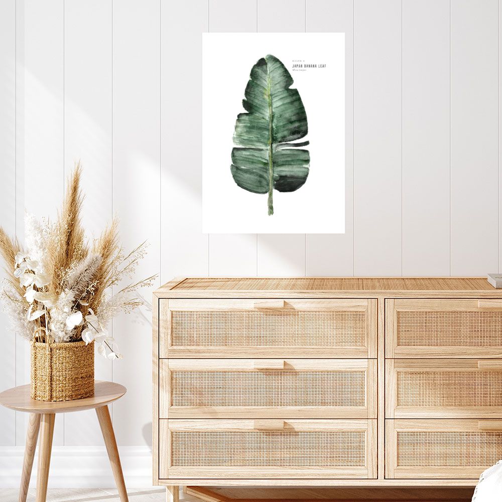 Affiche Feuille exotique