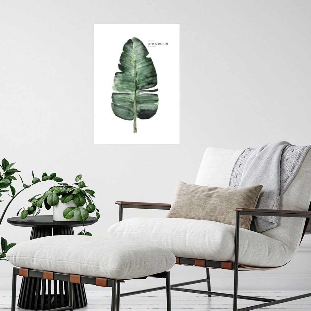 Affiche Feuille exotique