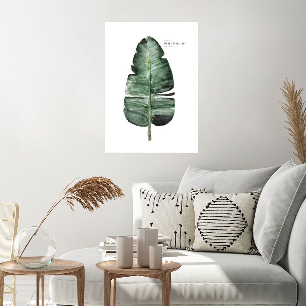 Affiche Feuille exotique