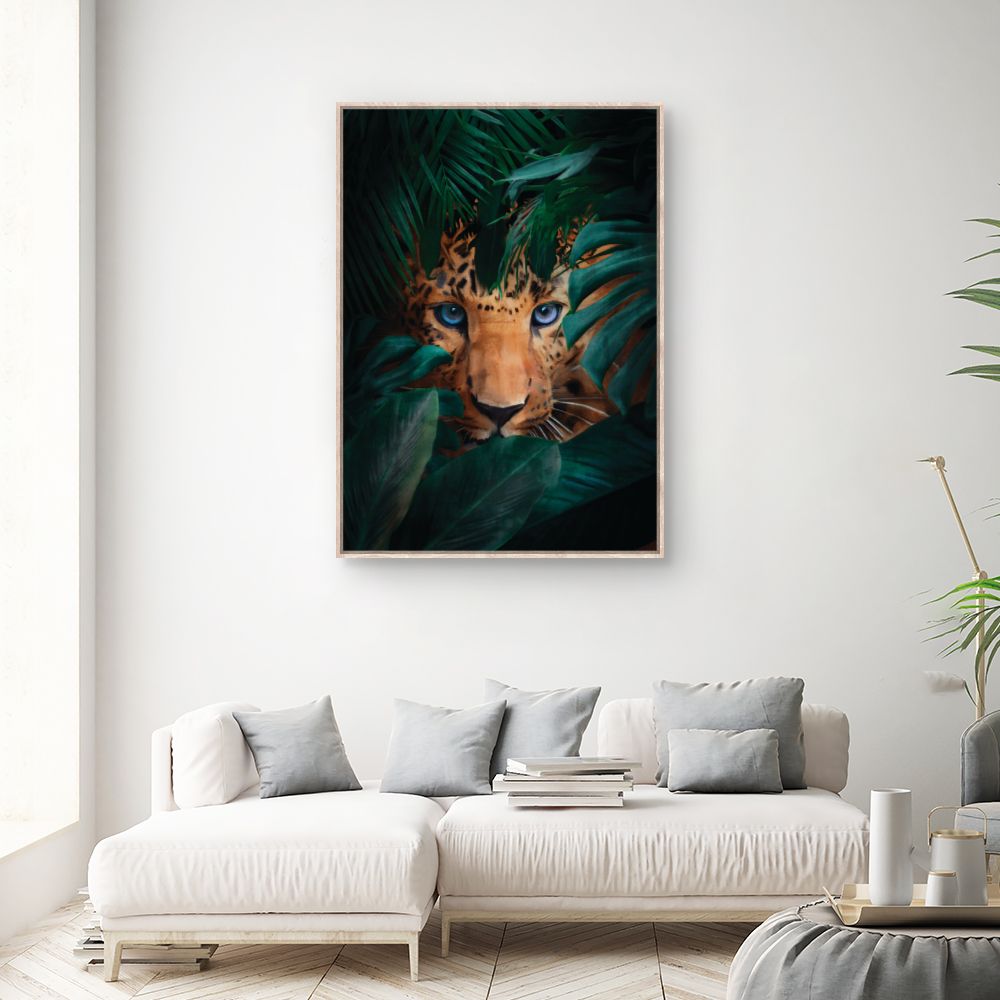 Tableau Regard félin perçant
