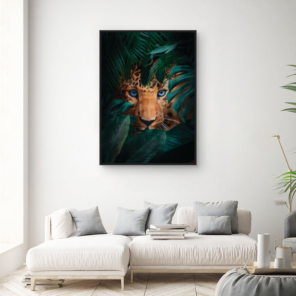 Tableau Regard félin perçant