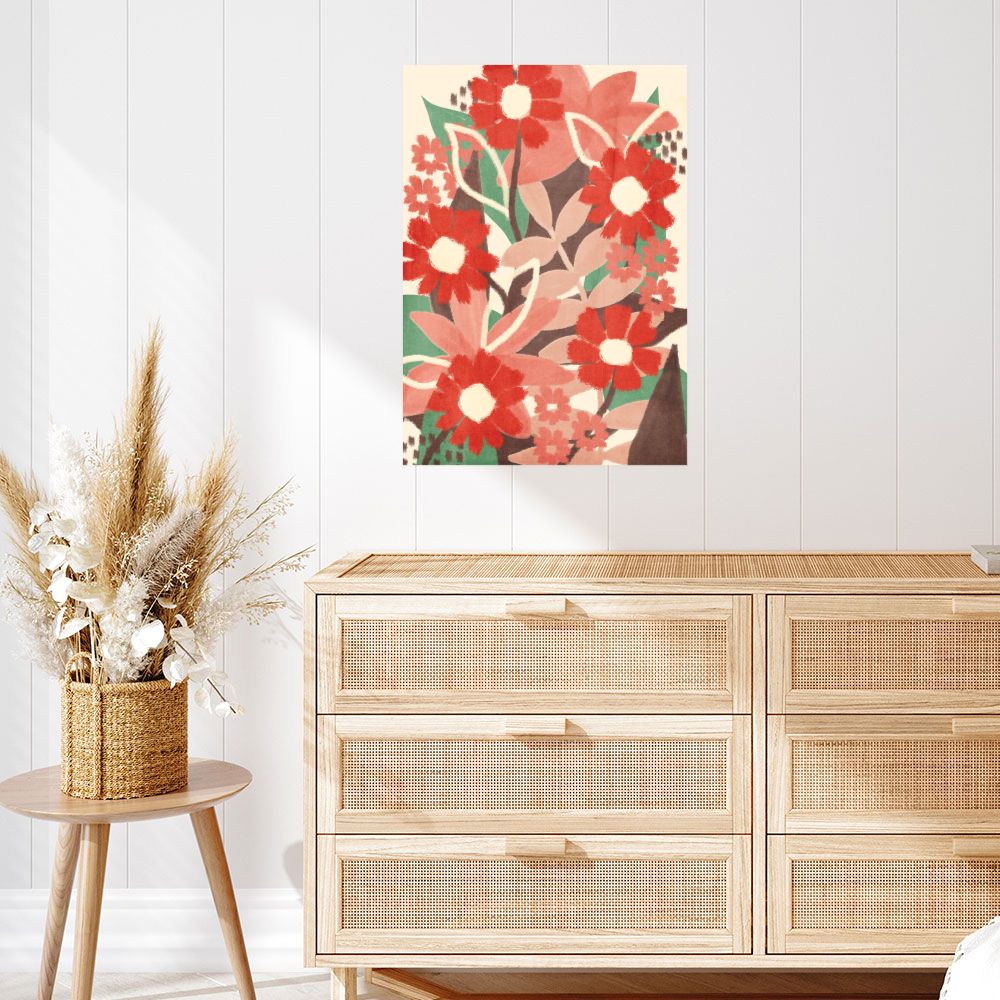 Affiche Fleurs éclatantes