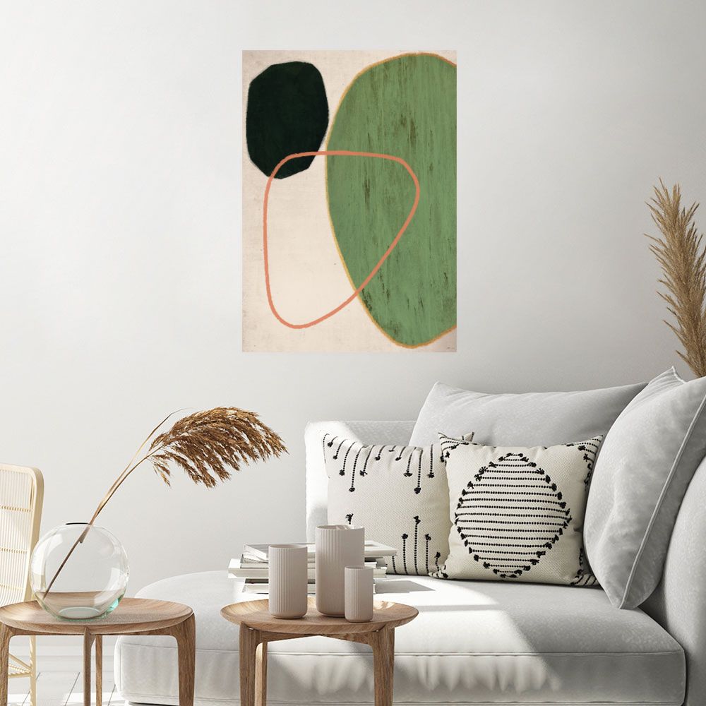 Affiche Formes organiques élégantes