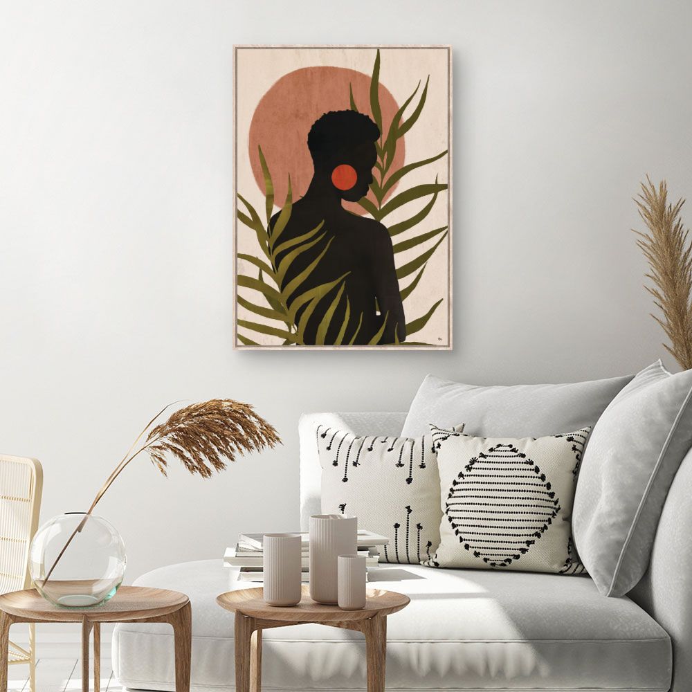 Tableau Silhouette élégante