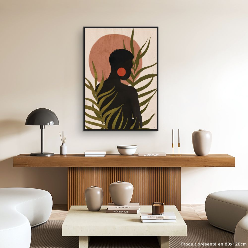 Tableau Silhouette élégante