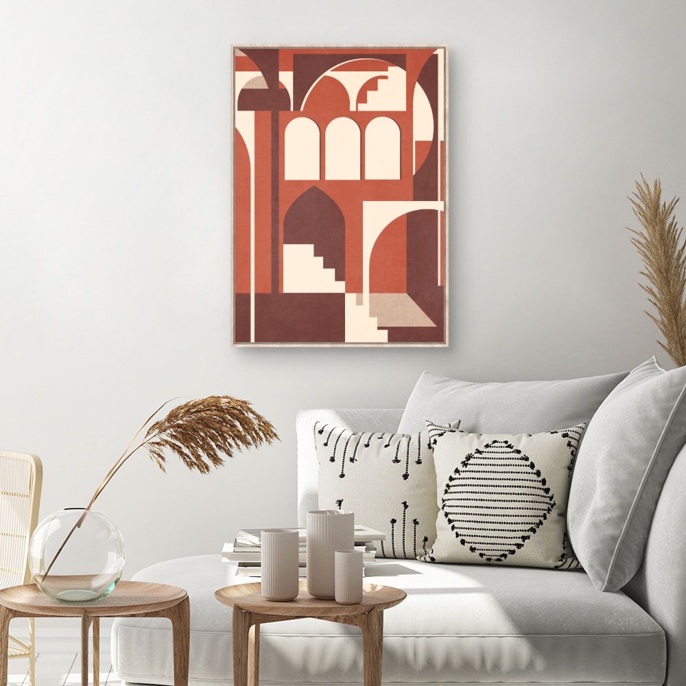 Tableau Arches géométriques