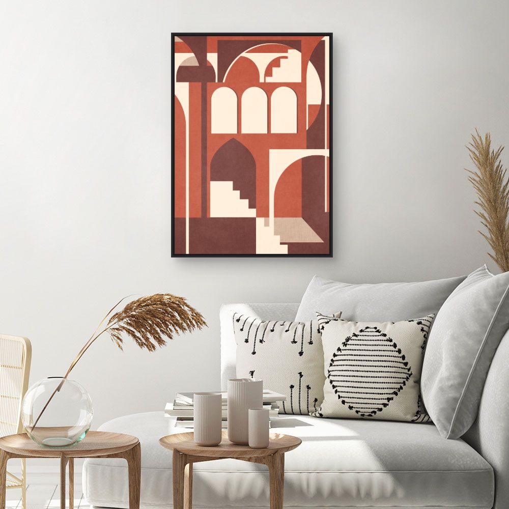 Tableau Arches géométriques