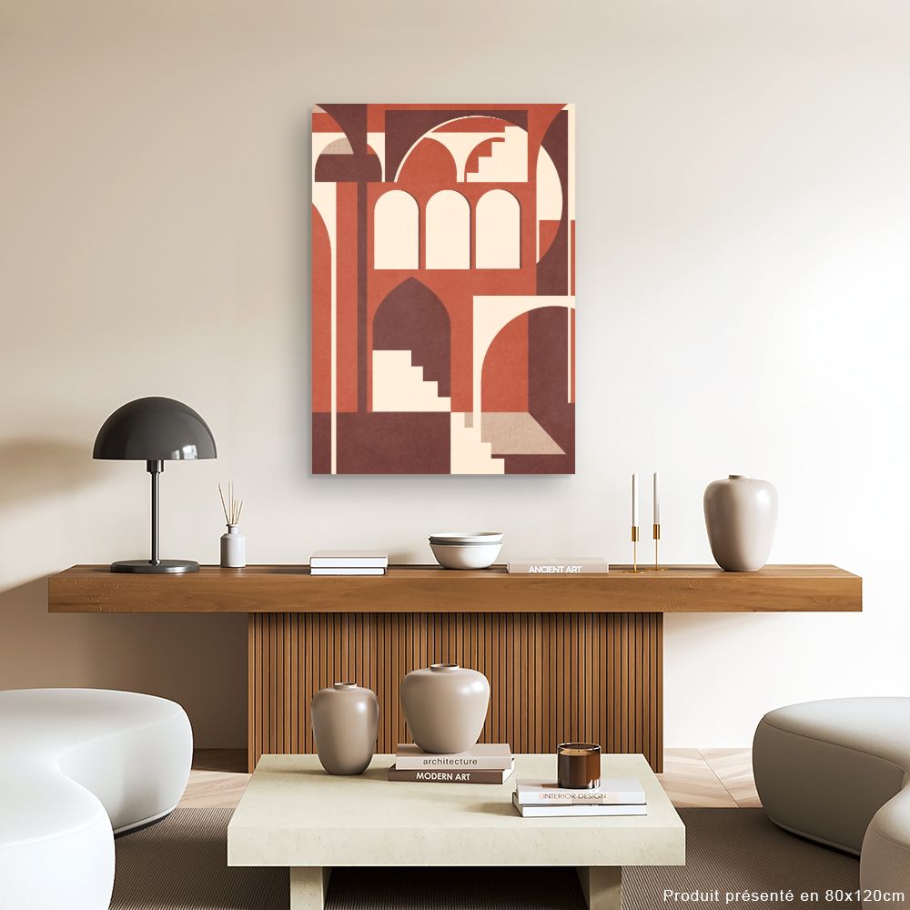 Tableau Arches géométriques