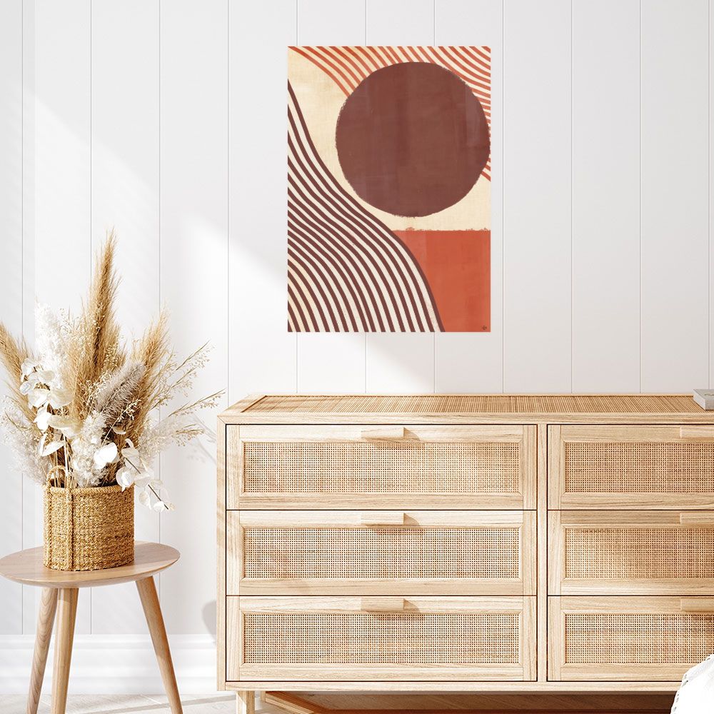 Affiche Lignes abstraites élégantes