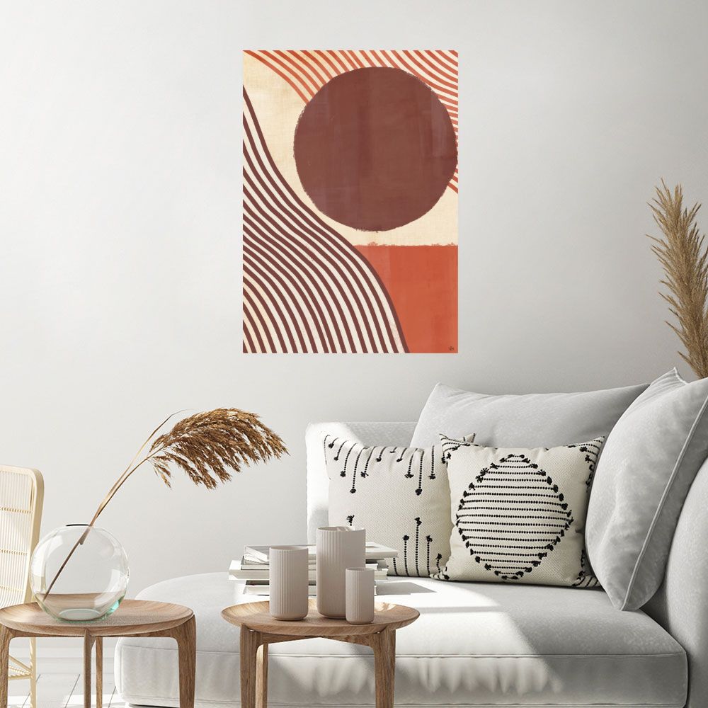 Affiche Lignes abstraites élégantes