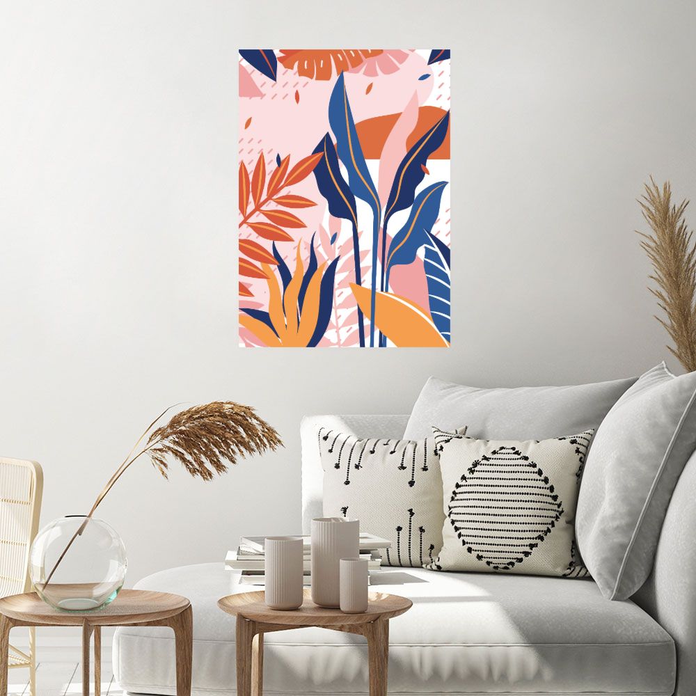 Affiche Feuillage vibrant