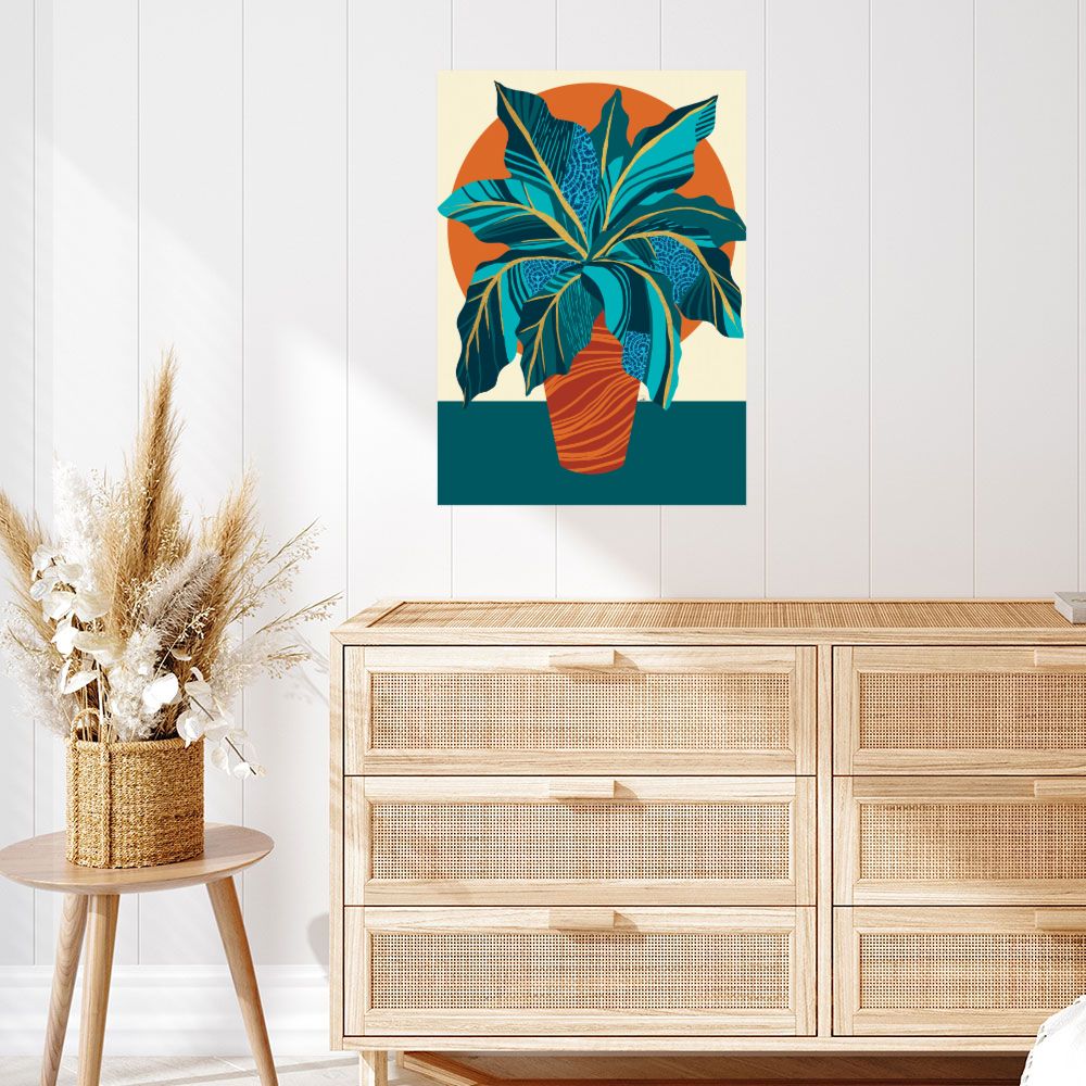 Affiche Feuillage vibrant