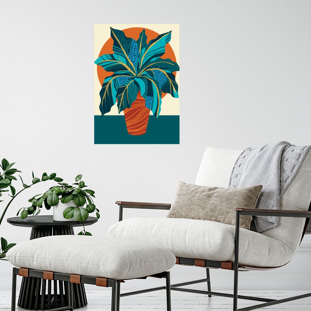 Affiche Feuillage vibrant