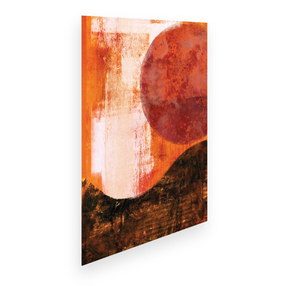 Affiche Soleil abstrait