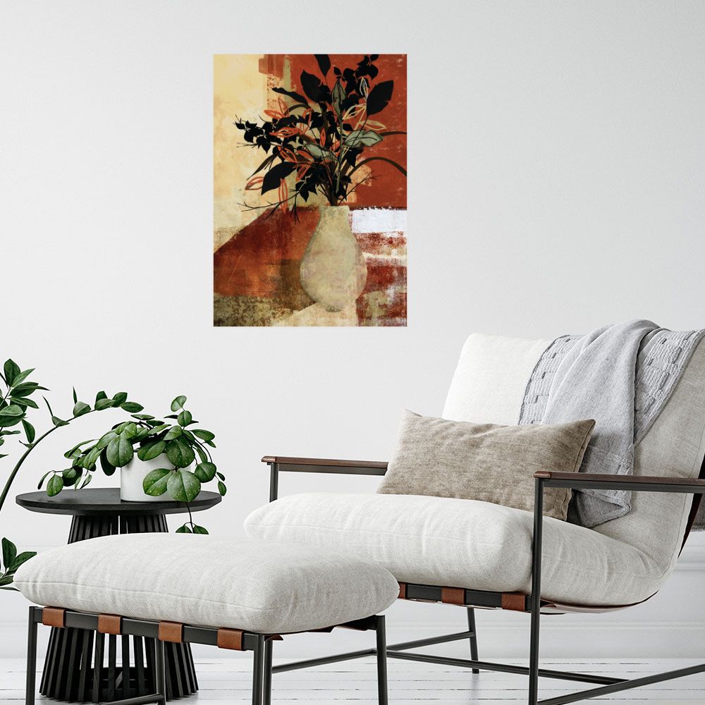 Affiche Feuillage artistique