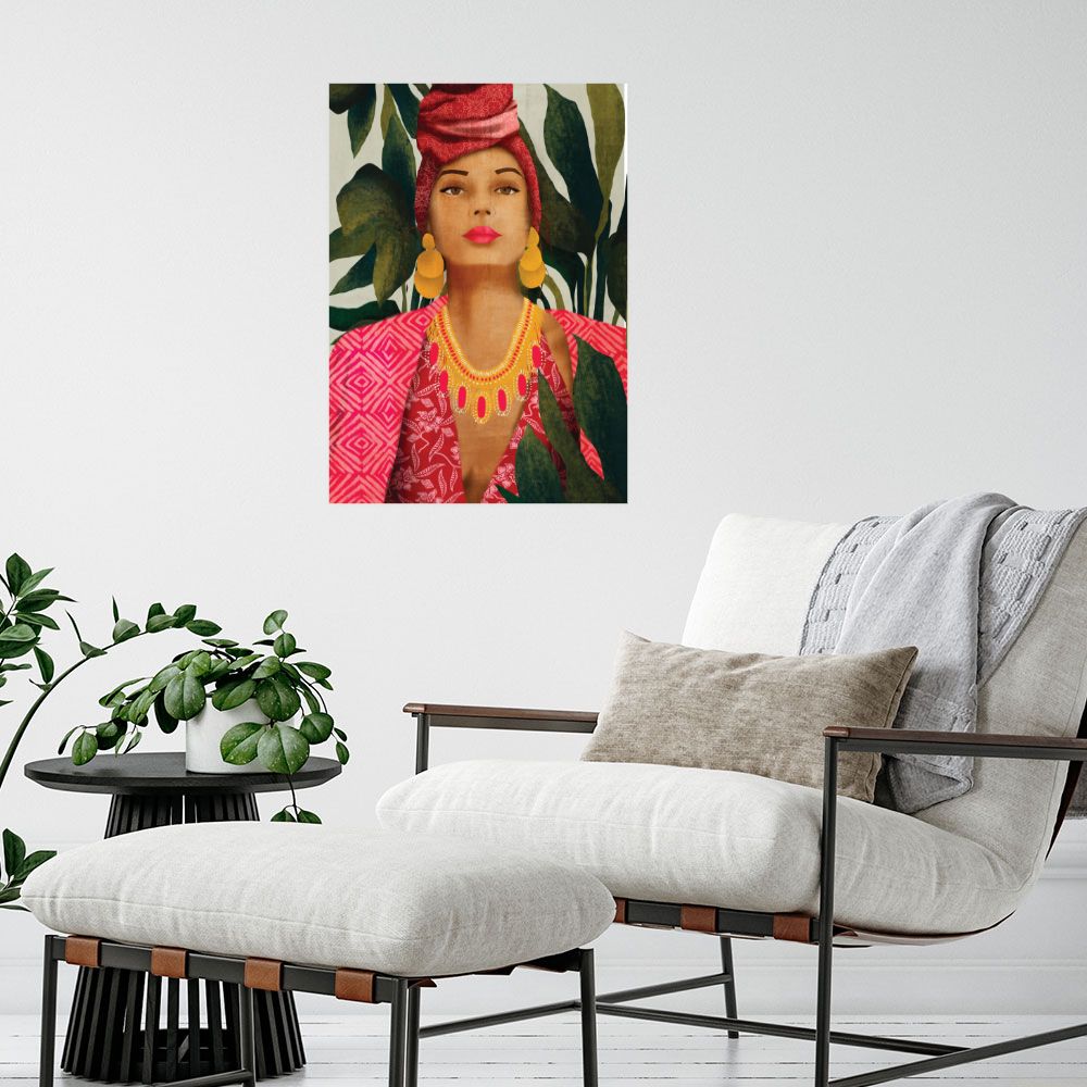 Affiche Élégance tropicale