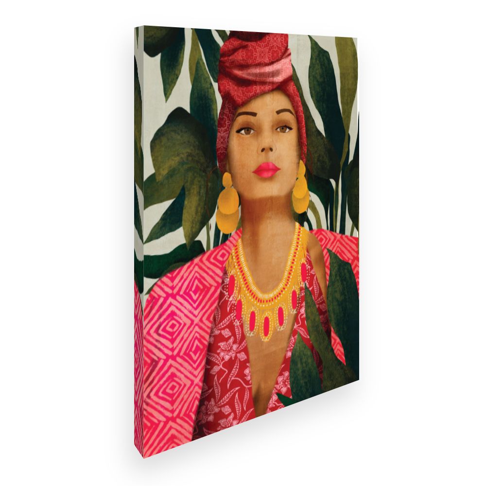 Toile Élégance exotique