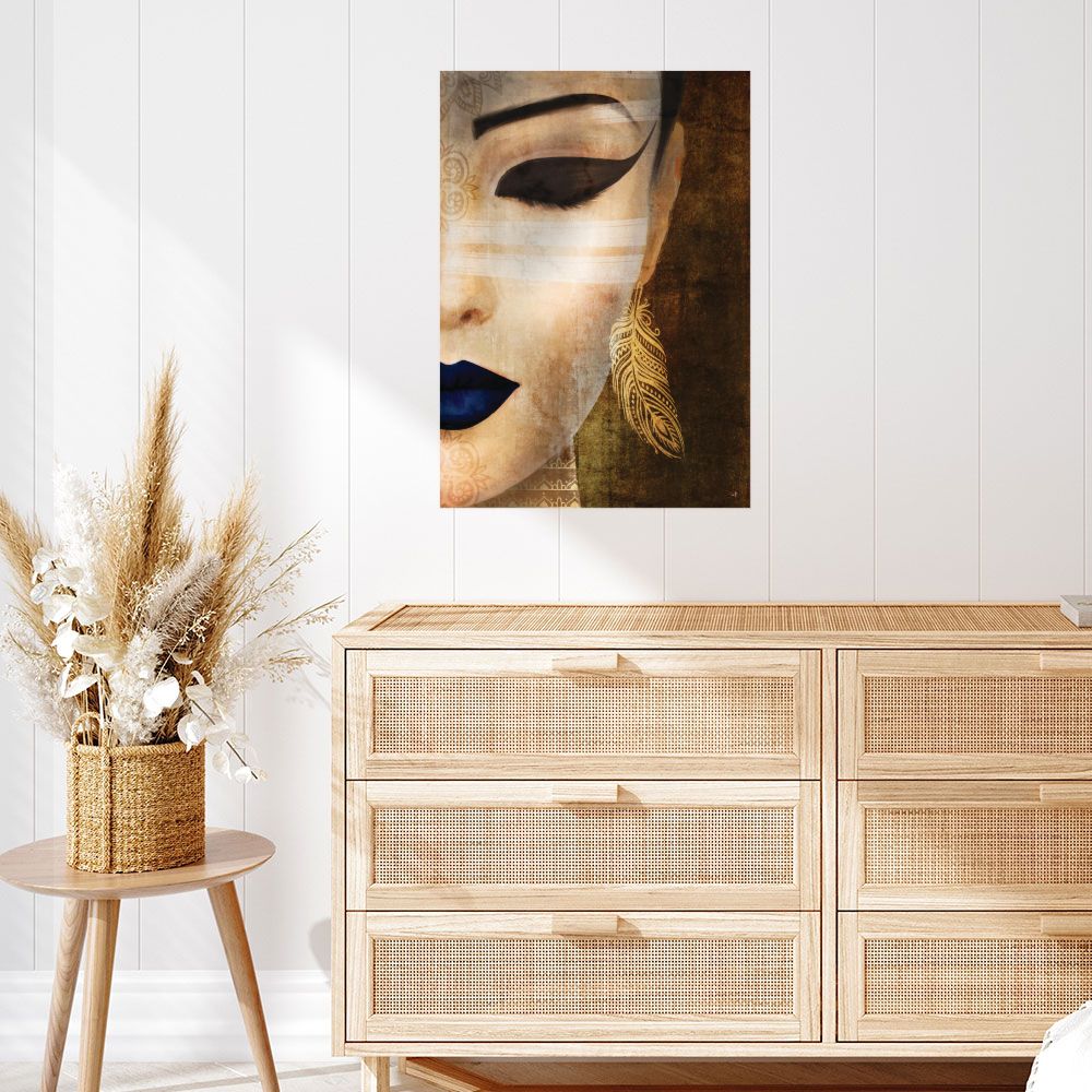 Affiche Élégance mystérieuse