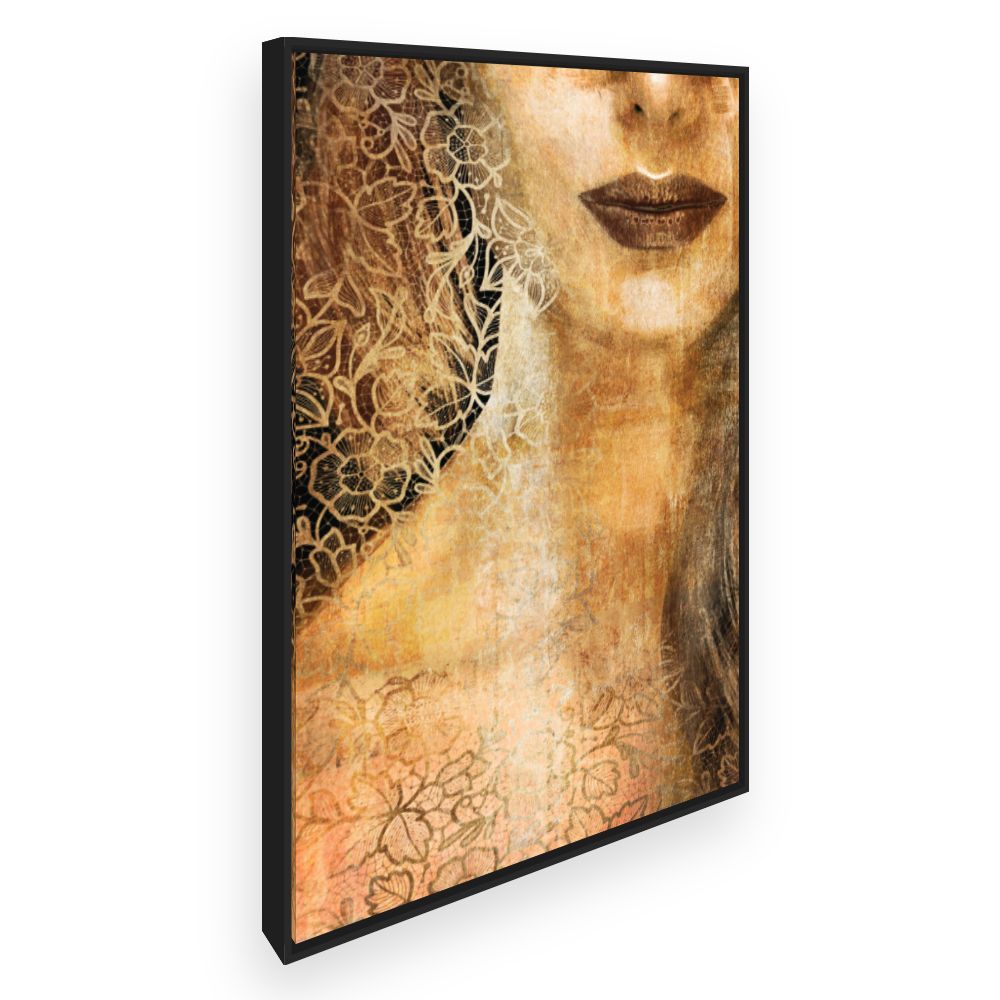 Toile Féminité florale élégante