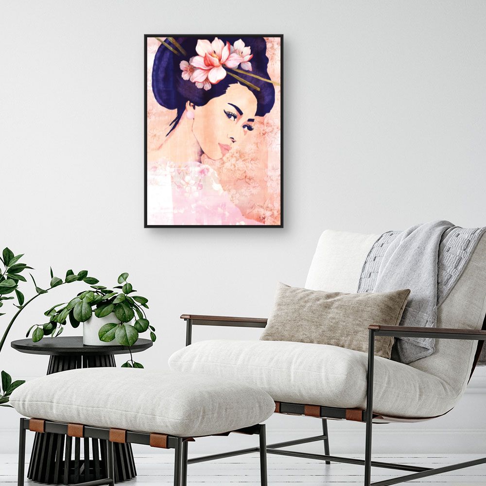 Tableau Élégance florale asiatique