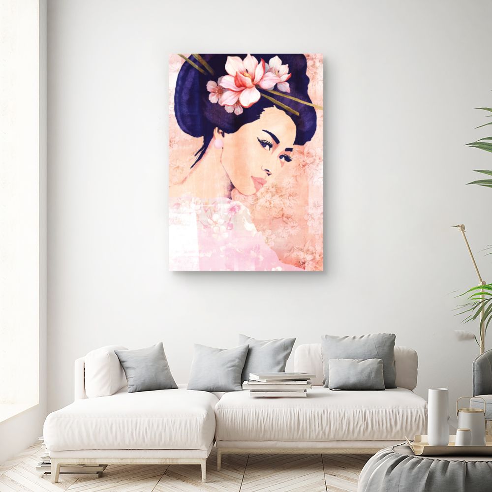 Tableau Élégance florale asiatique