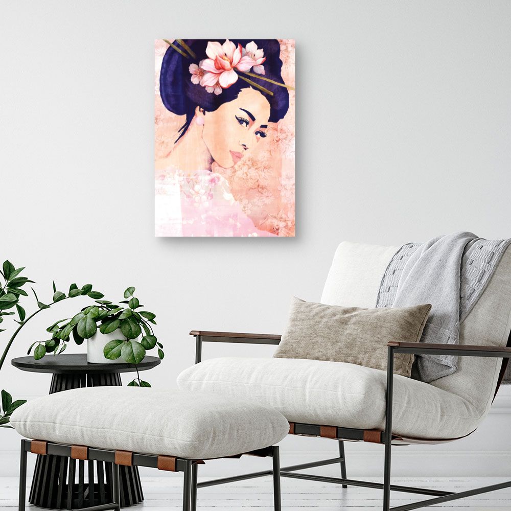 Tableau Élégance florale asiatique