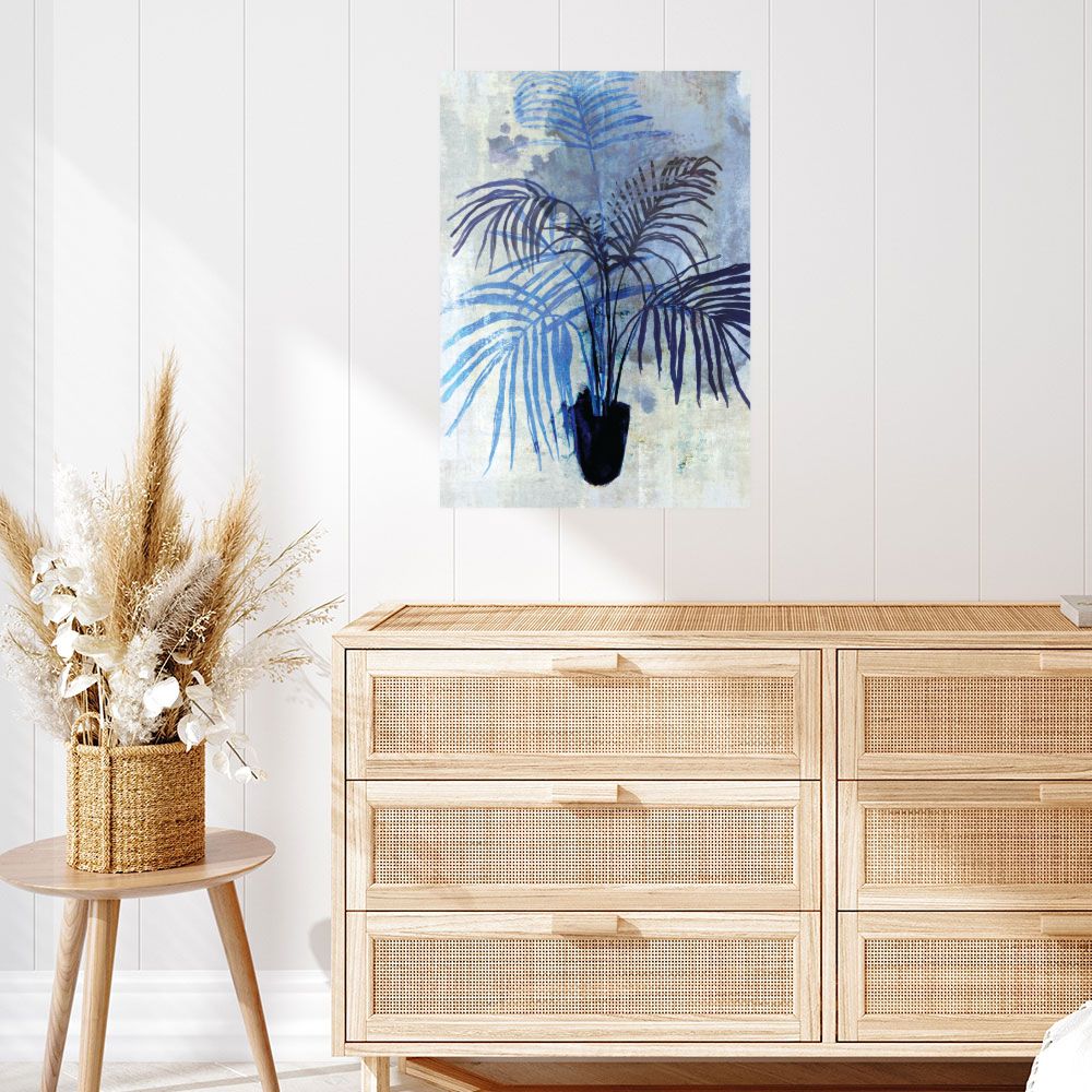 Affiche Feuilles exotiques