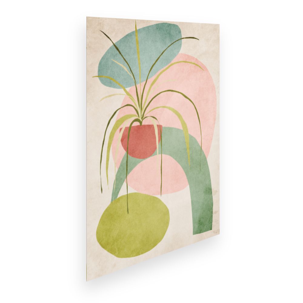 Affiche Formes pastel modernes